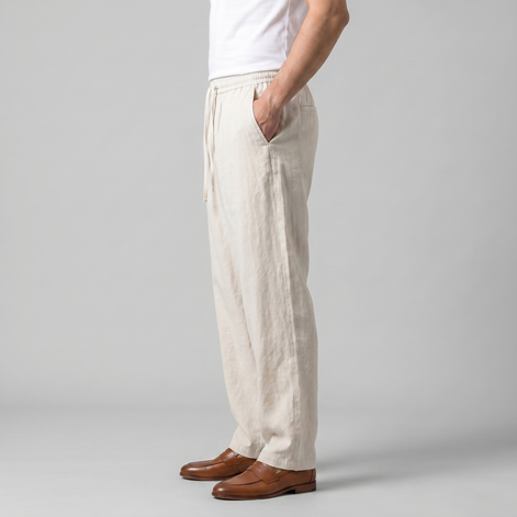 Baggy Leinenhose für Herren