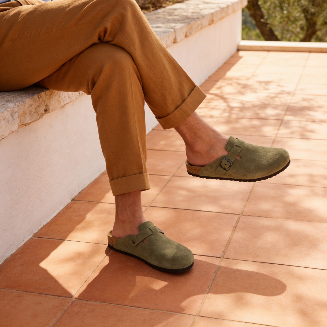 Bequeme Herren Sommer Clogs
