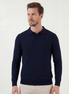 Blaues Klassisches Poloshirt