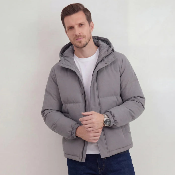 Damen Steppjacke mit Kapuze und Wattierung