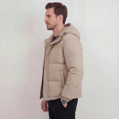 Damen Steppjacke mit Kapuze und leichter Isolierung