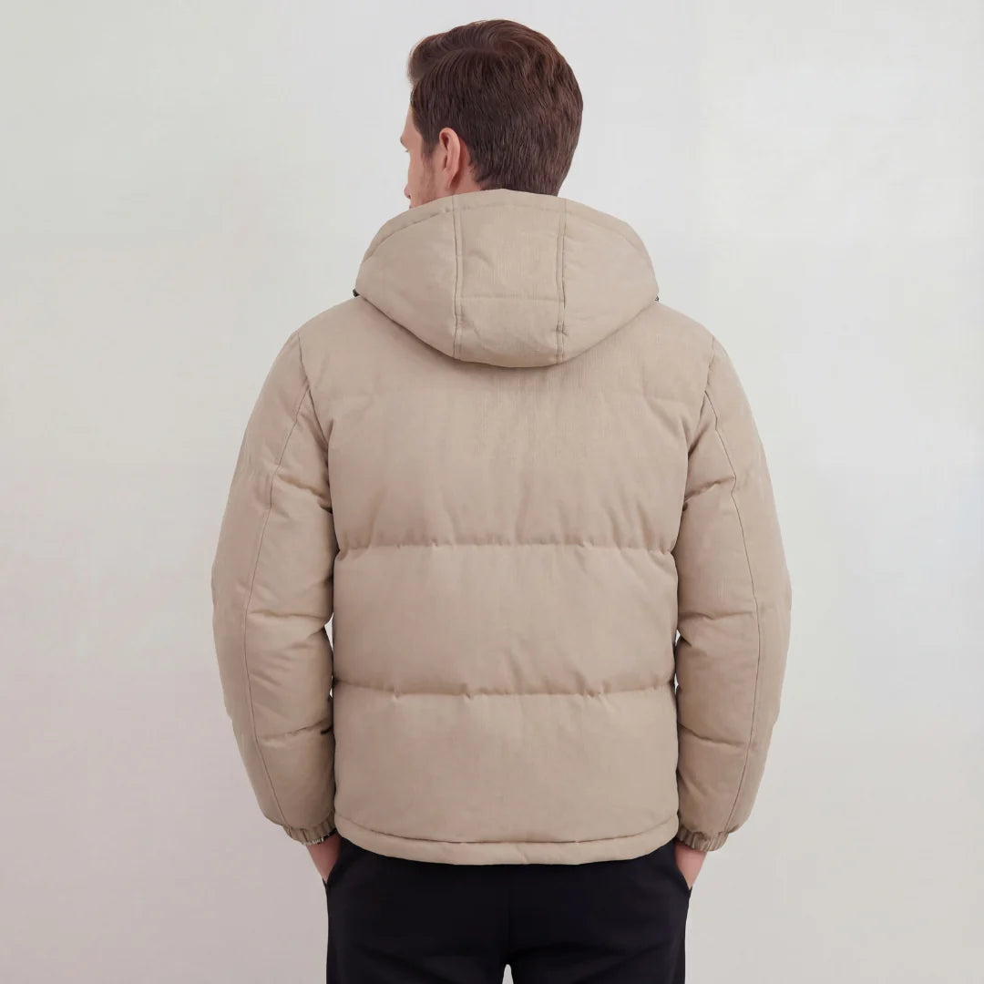 Damen Steppjacke mit Kapuze und leichter Isolierung