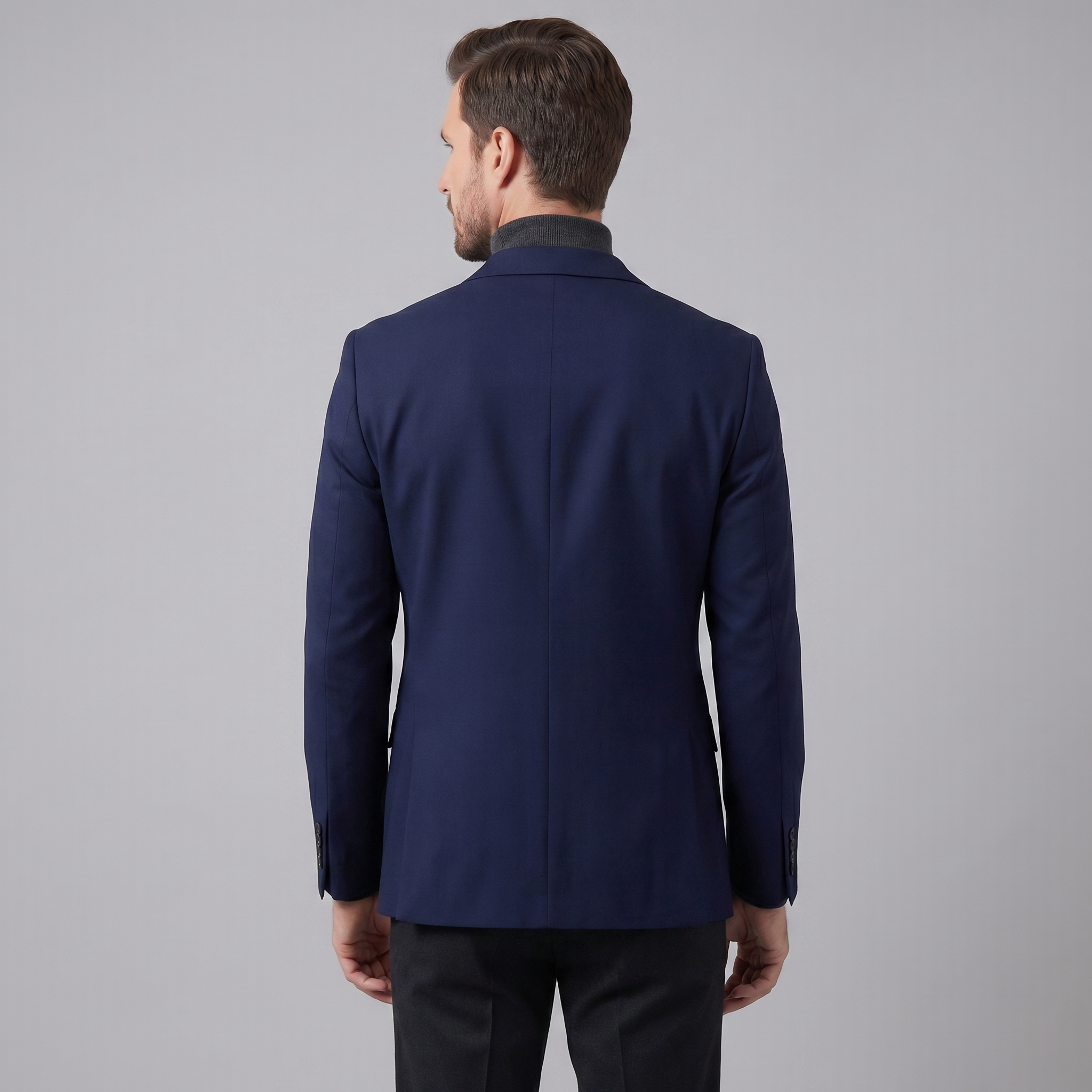 Elegante Herren-Blazerjacke Für Geschäfts- und Formelle Kleidung