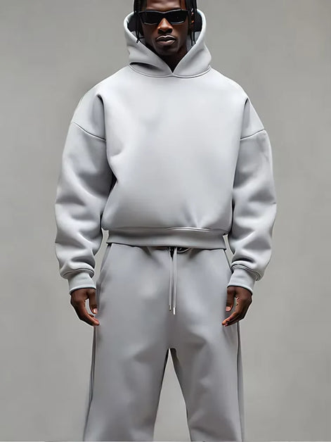 Herr Trainingsanzug Set mit Hoodie und Joggers für Herren