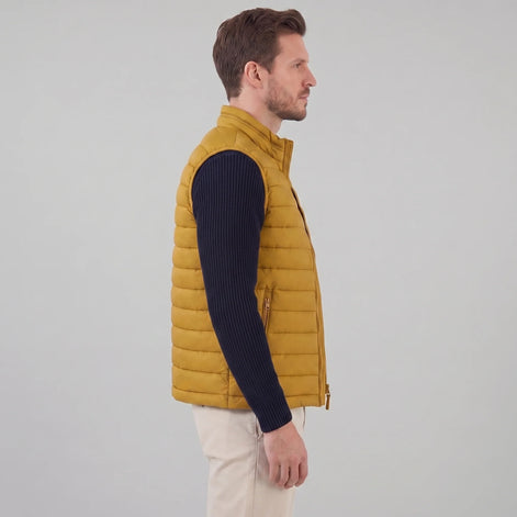 Herren Ärmellose Weste Klassisch mit Reißverschluss und Taschen