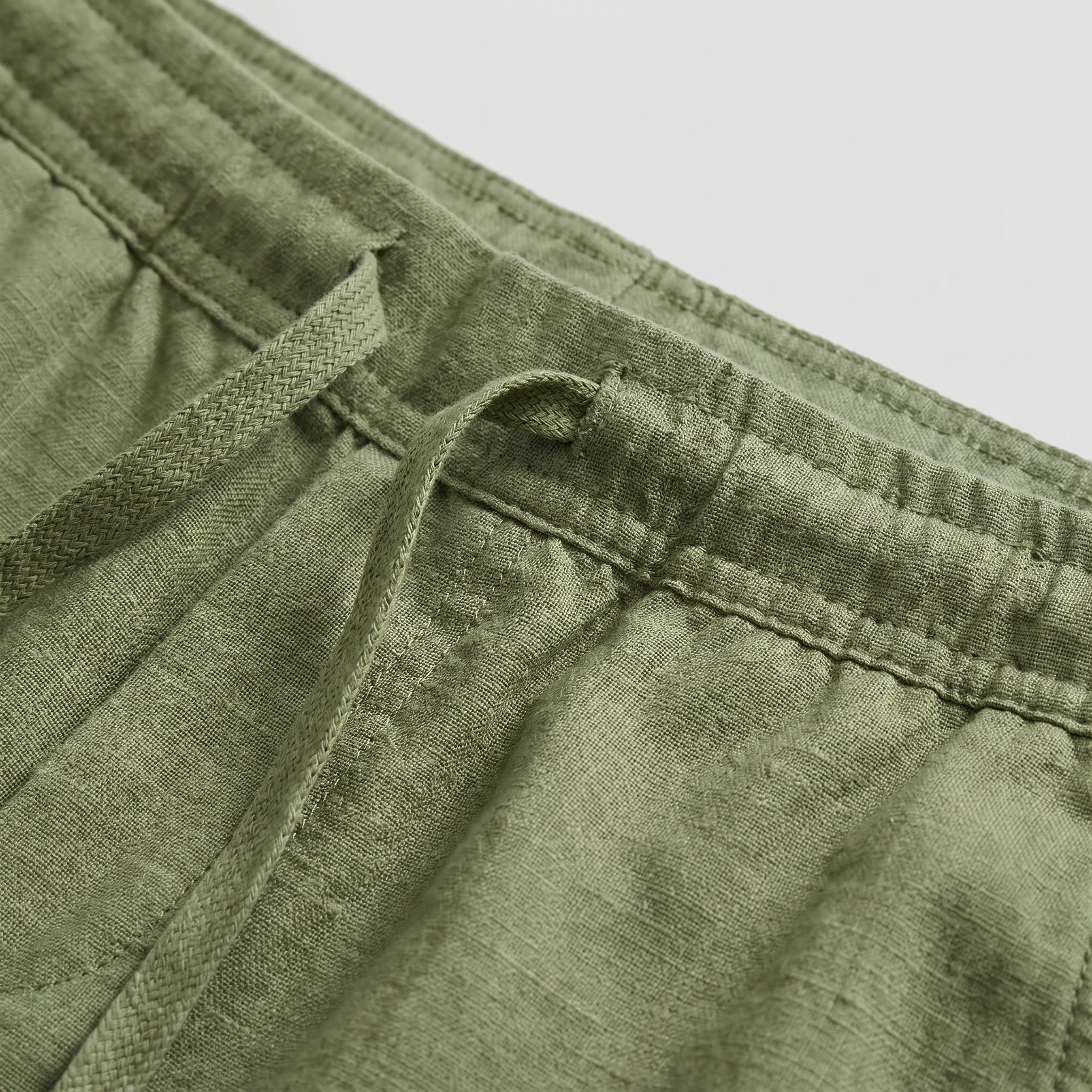 Herren Atmungsaktive Leinen-Sommershorts