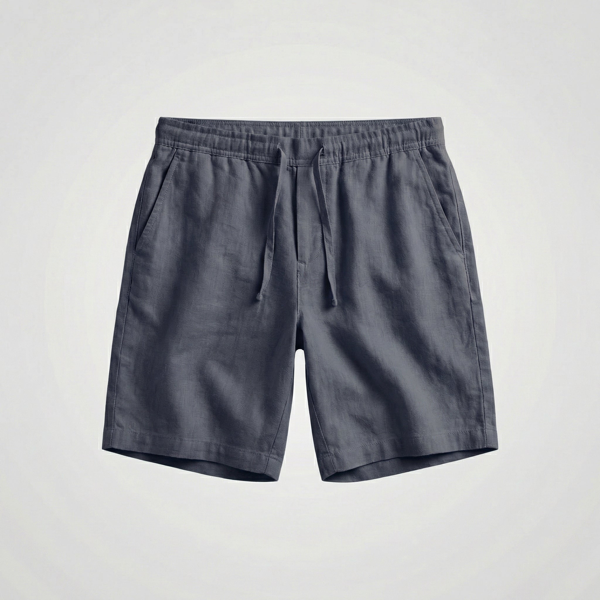 Herren Atmungsaktive Leinen-Sommershorts