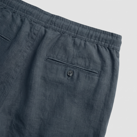 Herren Atmungsaktive Leinen-Sommershorts
