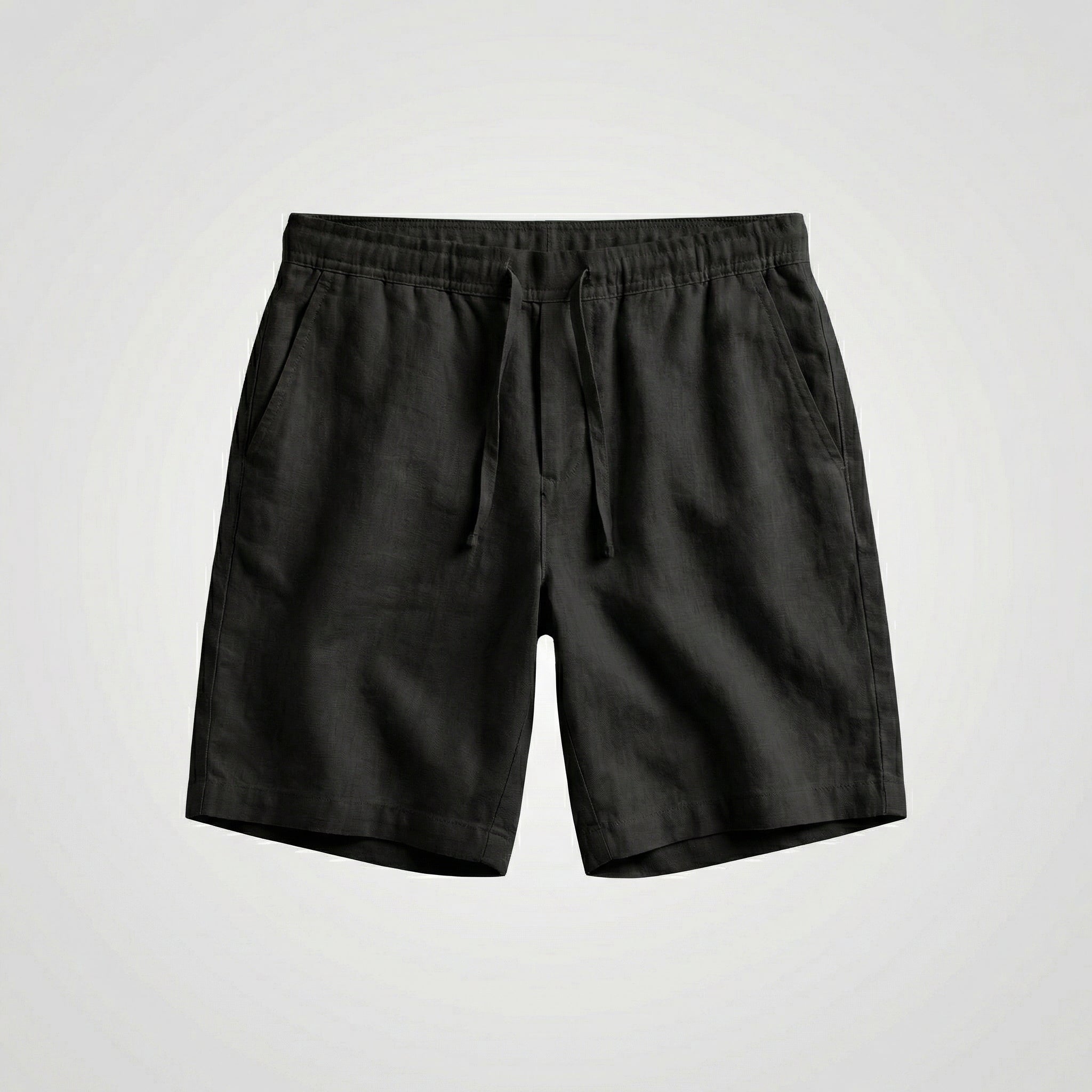 Herren Atmungsaktive Leinen-Sommershorts