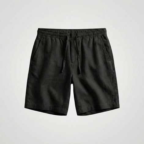 Herren Atmungsaktive Leinen-Sommershorts