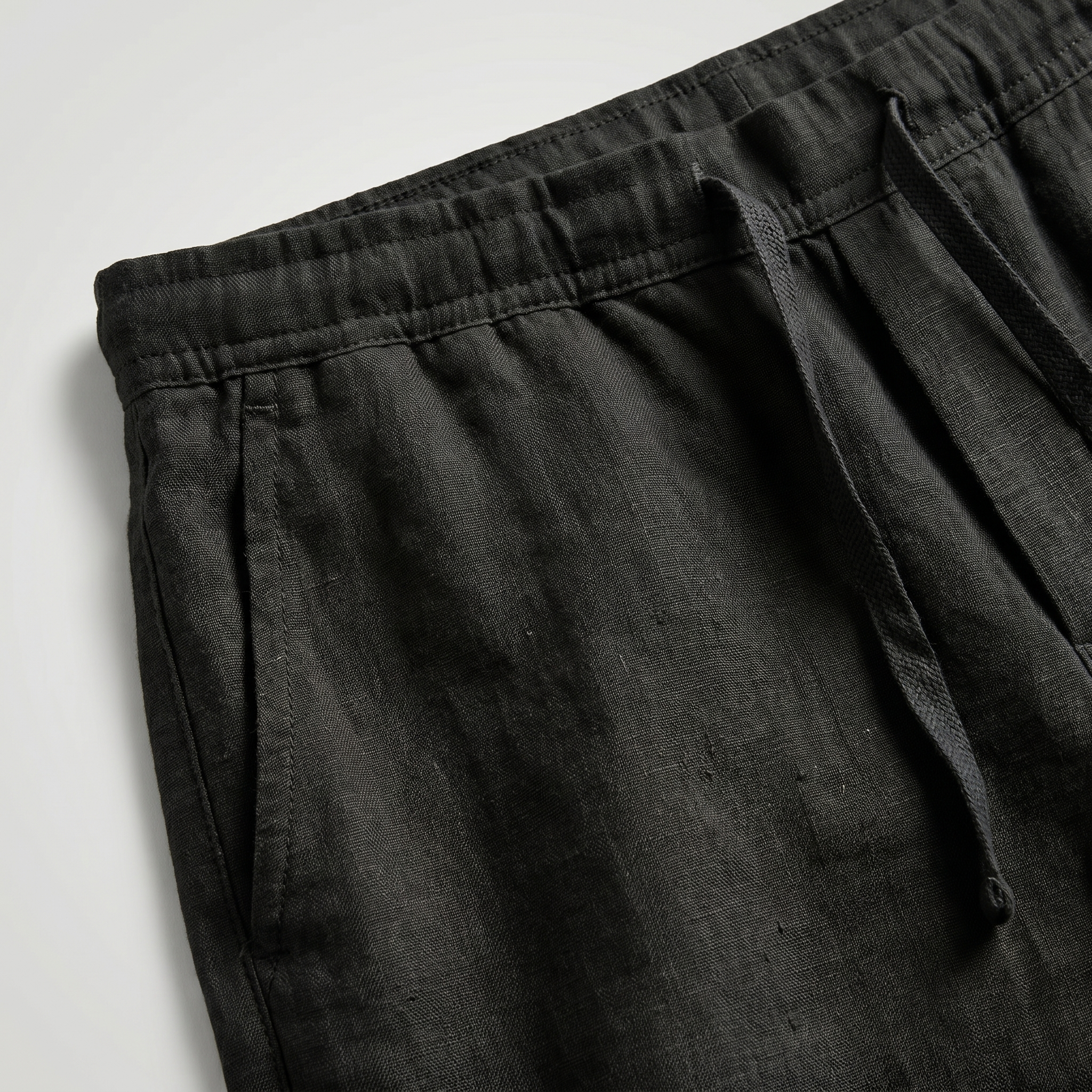 Herren Atmungsaktive Leinen-Sommershorts