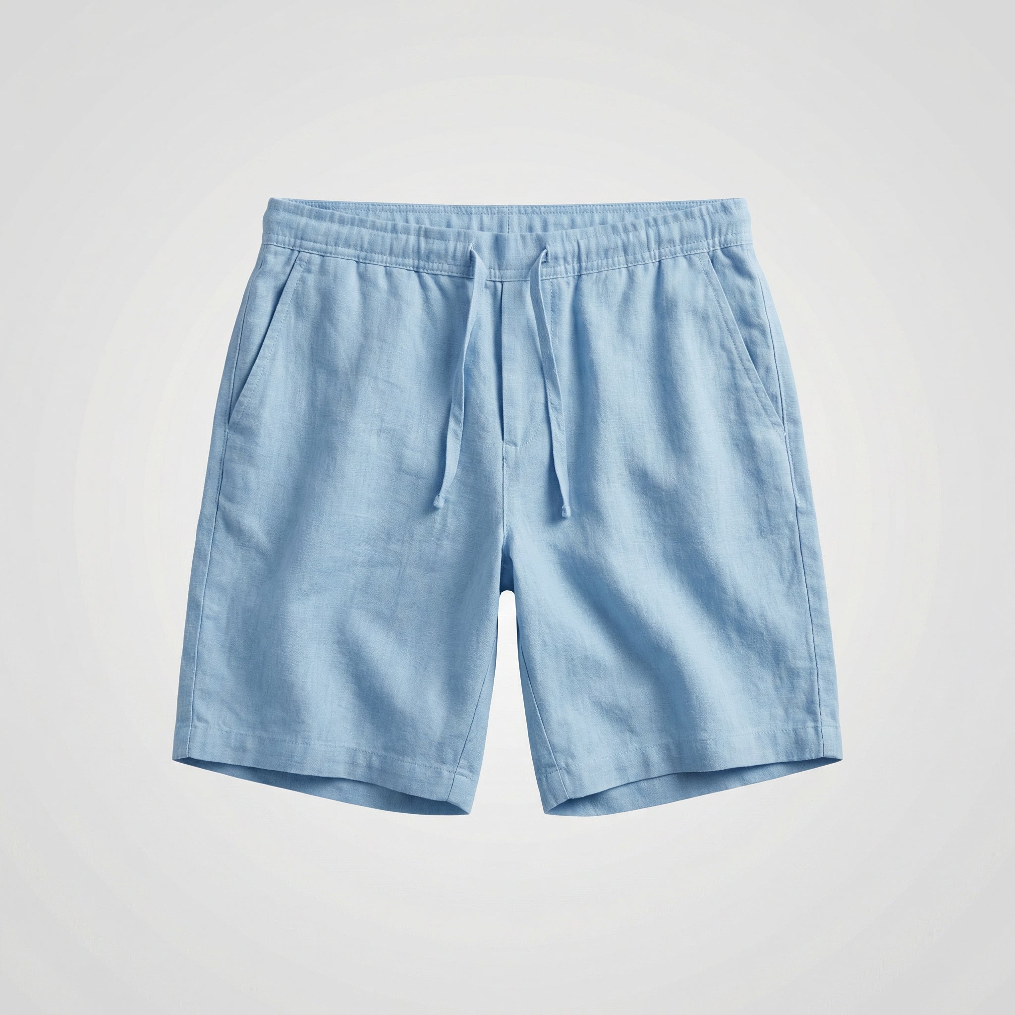 Herren Atmungsaktive Leinen-Sommershorts