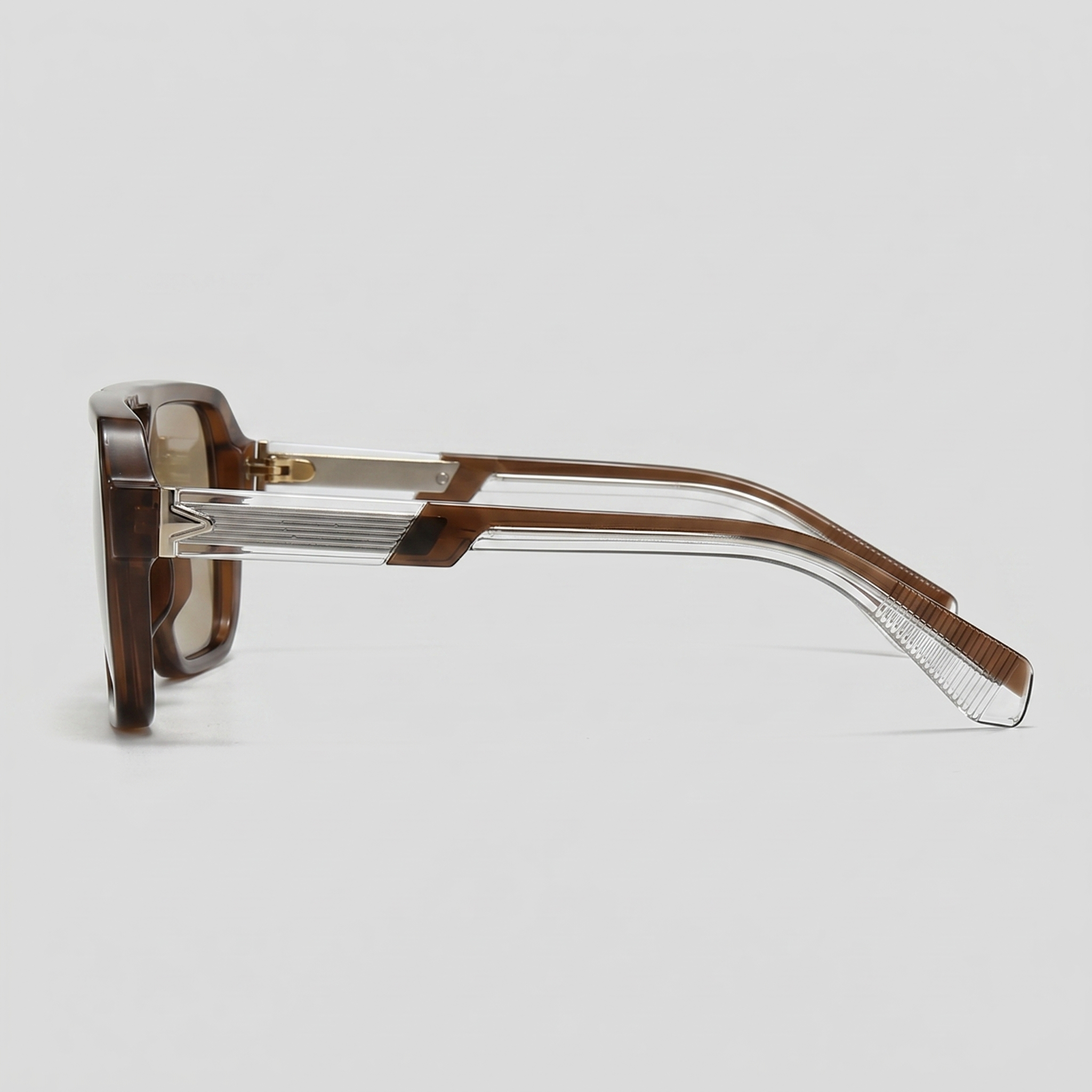 Herren Aviator Sonnenbrille Doppelbrücke