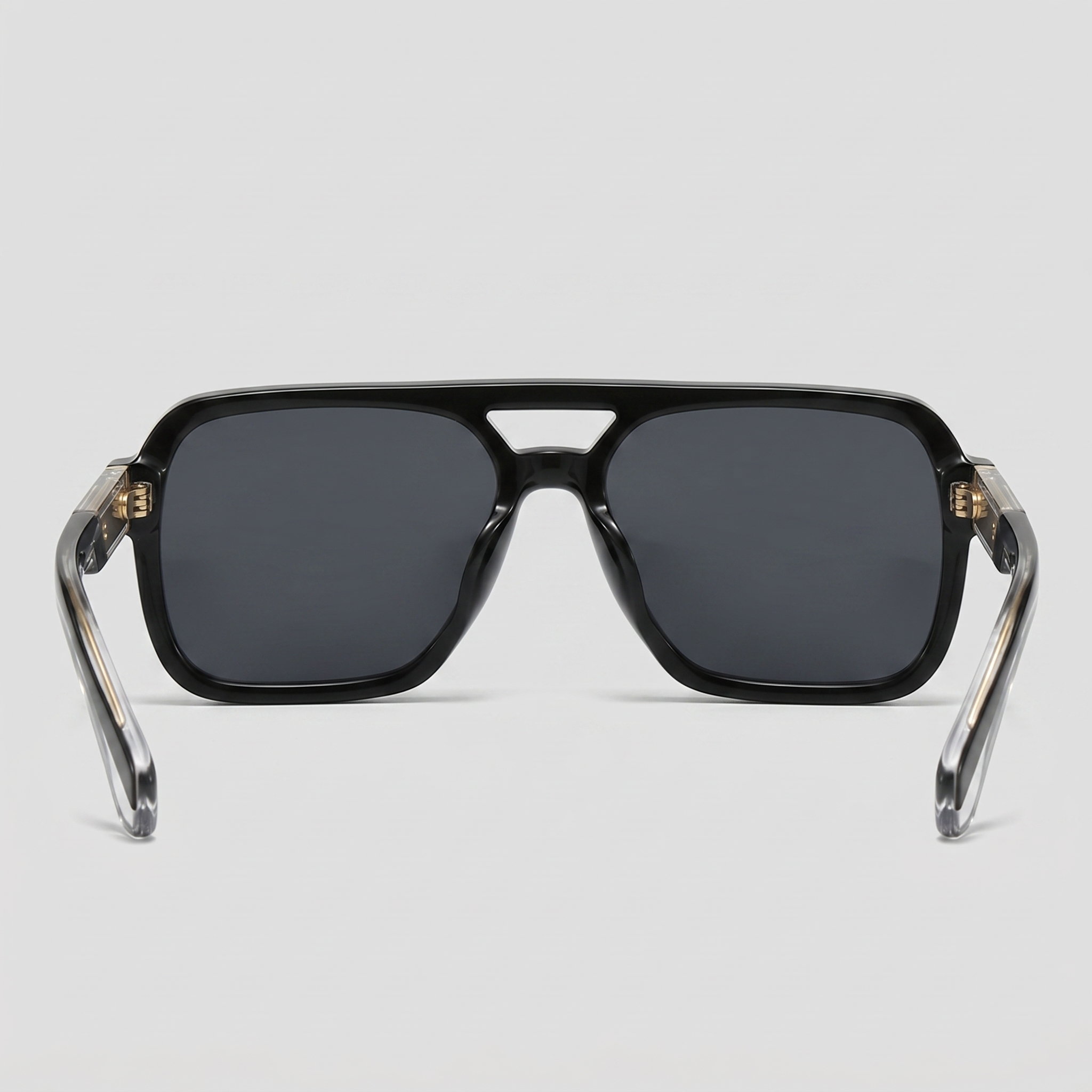 Herren Aviator Sonnenbrille Doppelbrücke