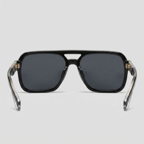 Herren Aviator Sonnenbrille Doppelbrücke