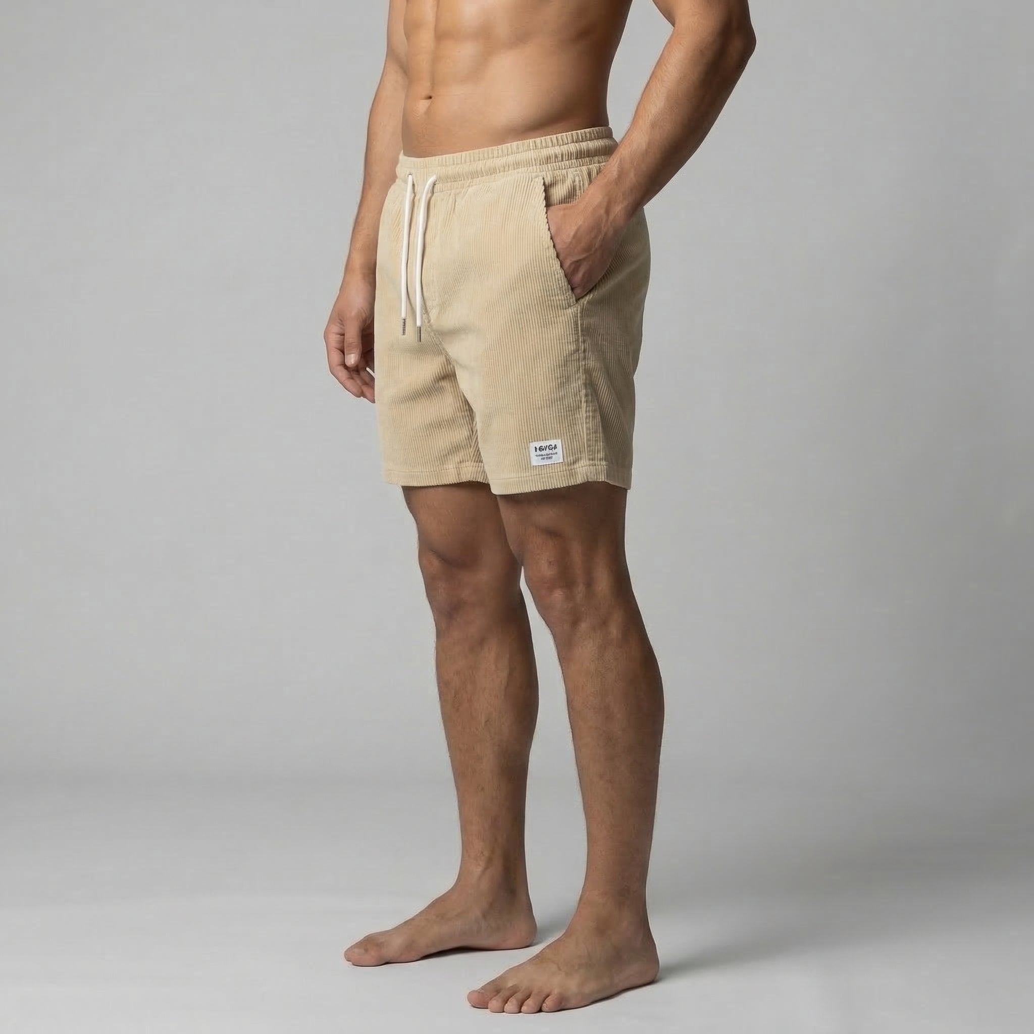 Herren Badeshorts Mit Streifen