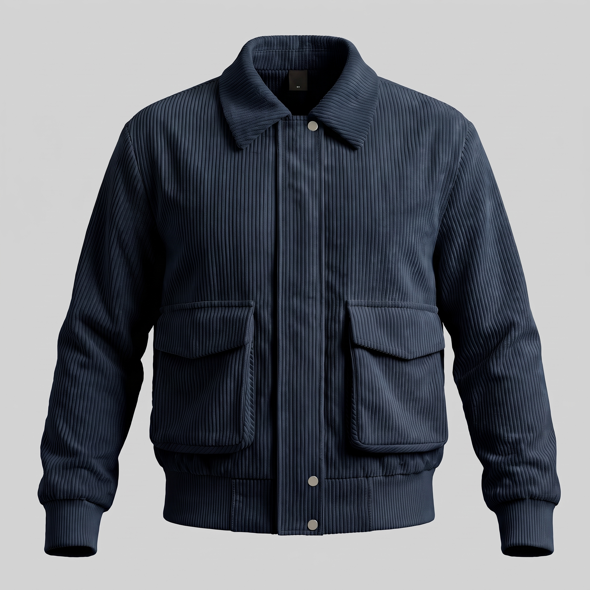 Herren Cord-Jacke mit Flap-Taschen
