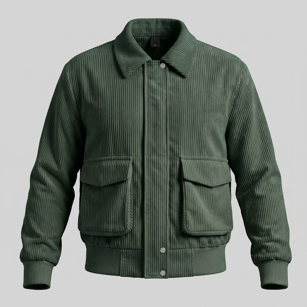 Herren Cord-Jacke mit Flap-Taschen