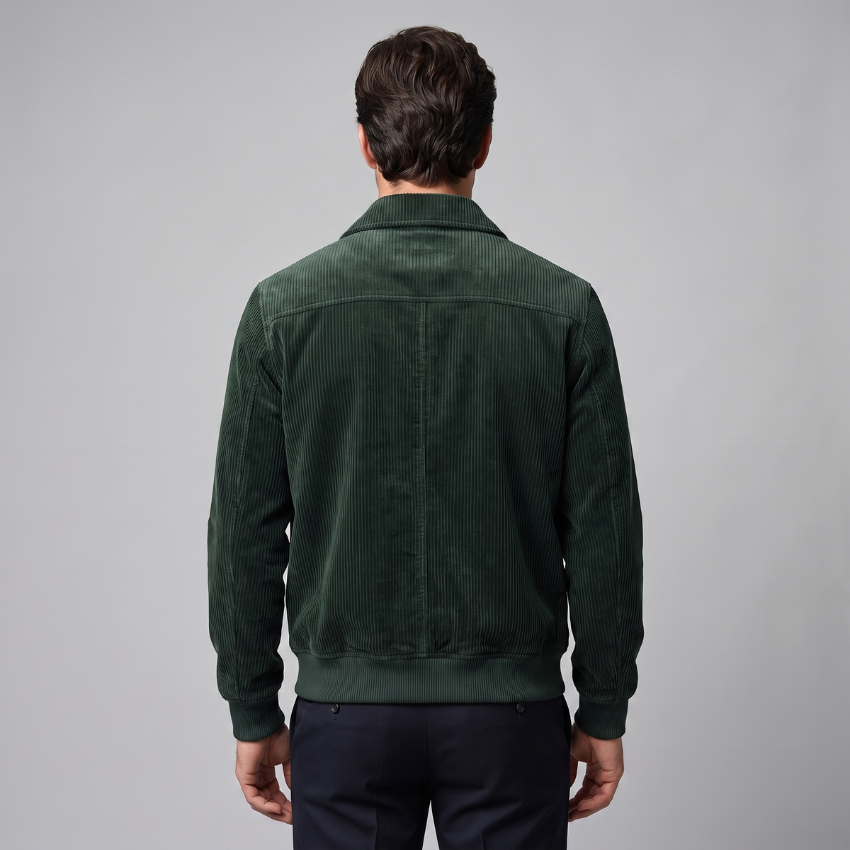 Herren Cord-Jacke mit Flap-Taschen