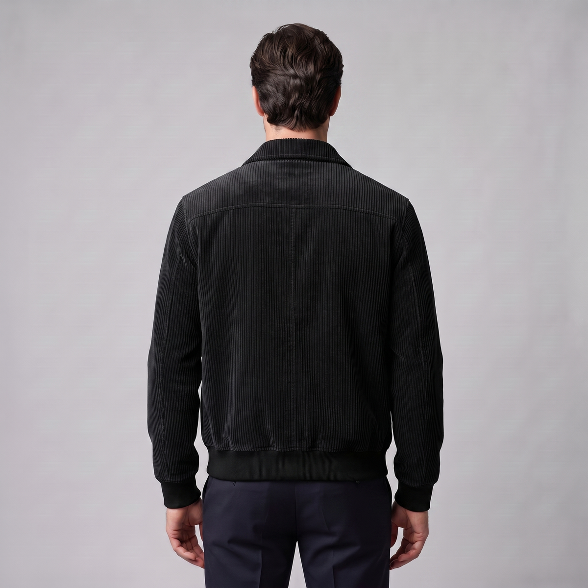 Herren Cord-Jacke mit Flap-Taschen