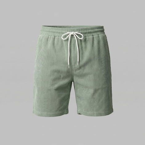 Herren Corduroy Shorts Mit Lockerer Passform