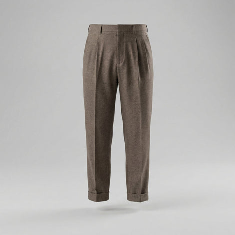 Herren Elegante Gerade Passform Hose mit Seitenversteller