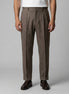 Herren Elegante Gerade Passform Hose mit Seitenversteller