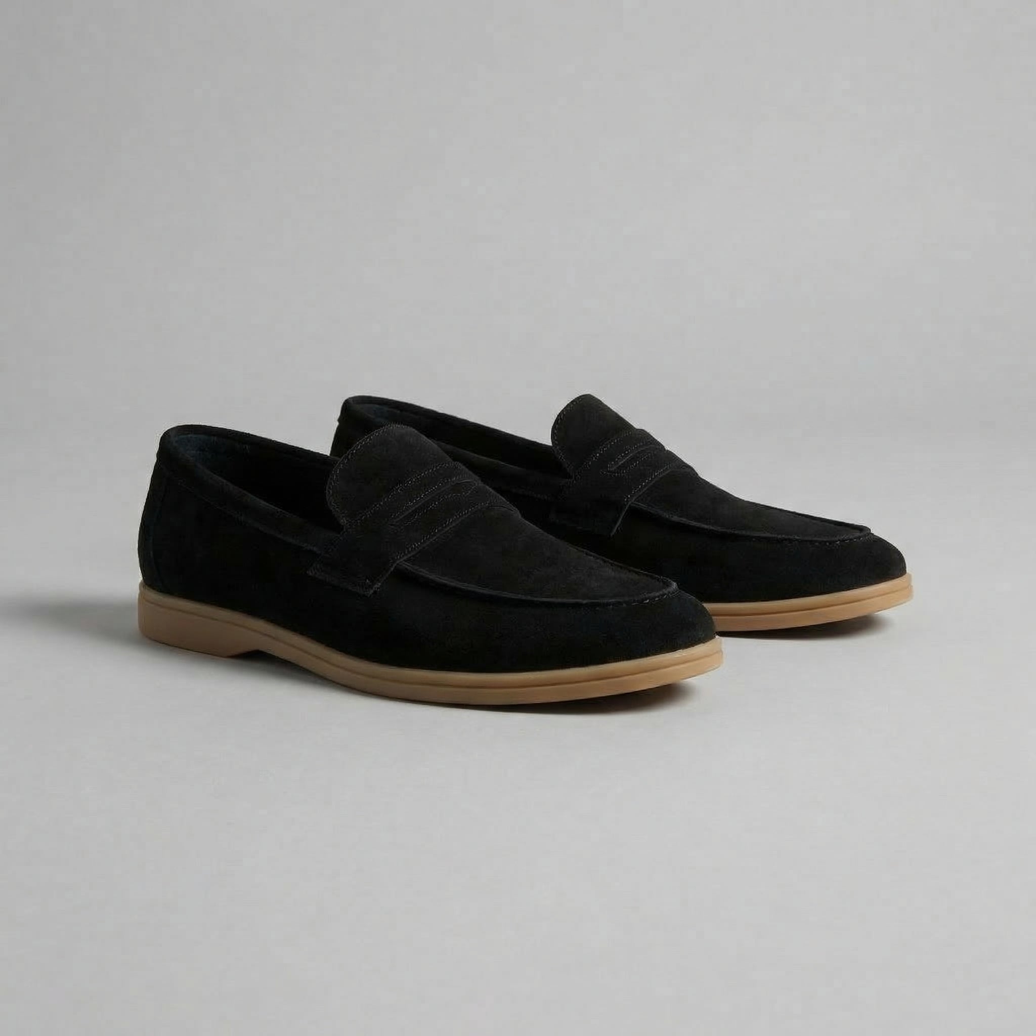 Herren Elegante Wildleder Penny Loafers