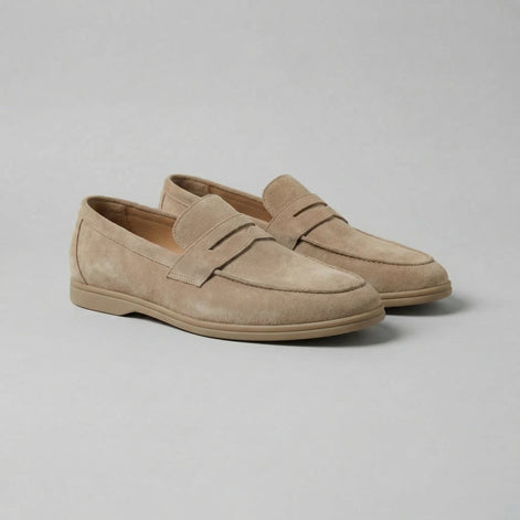 Herren Elegante Wildleder Penny Loafers