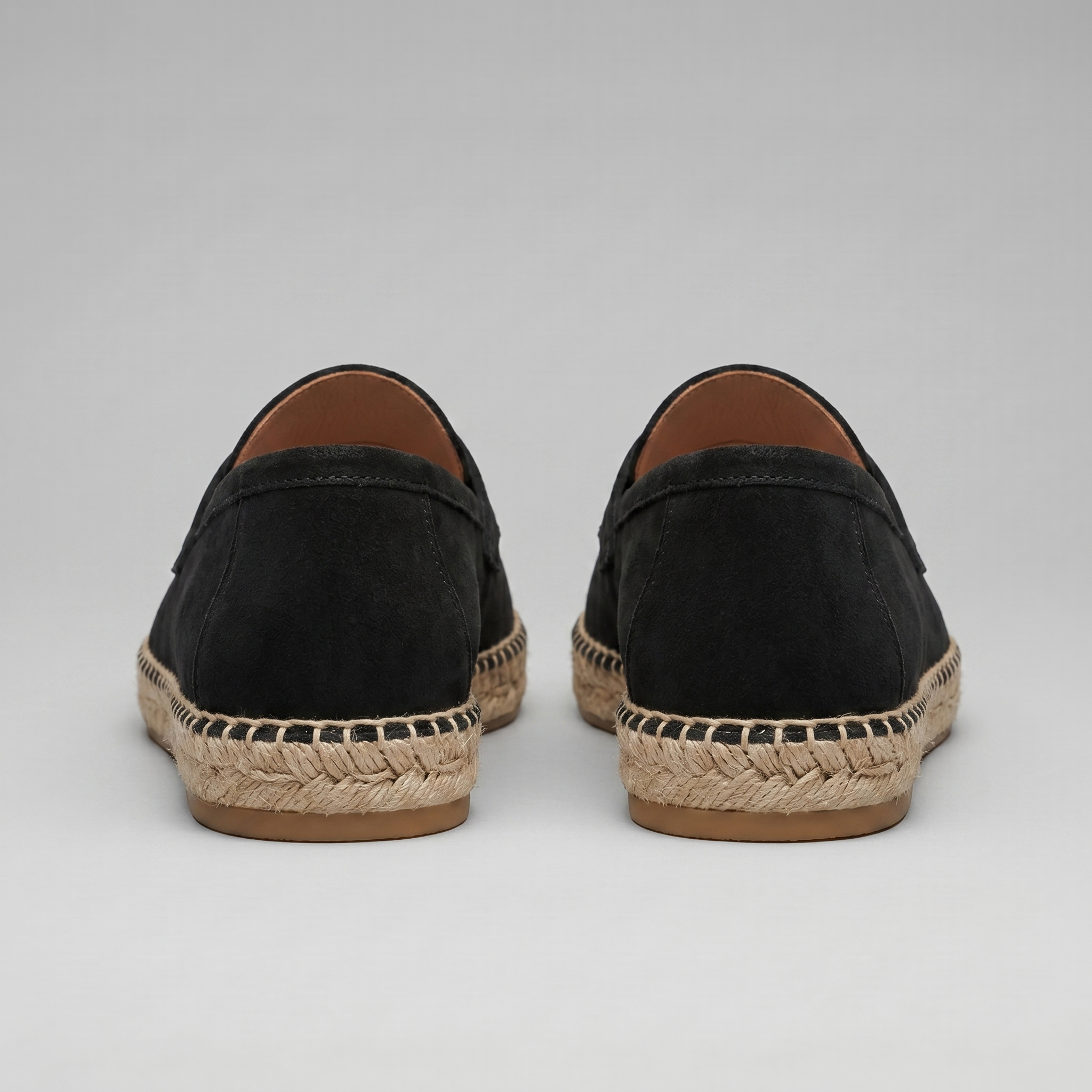 Herren Espadrille Penny Loafers