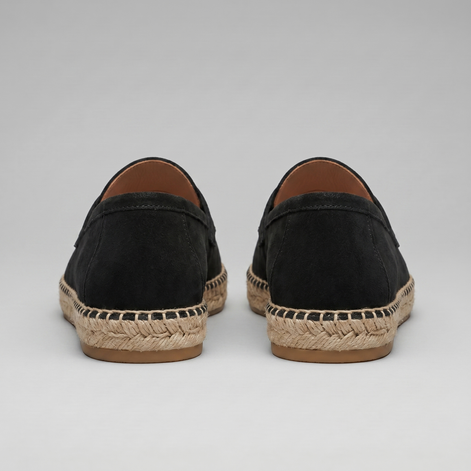 Herren Espadrille Penny Loafers