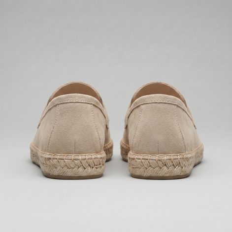Herren Espadrille Penny Loafers