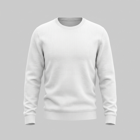 Herren Feinstrick-Pullover mit Rundhalsausschnitt