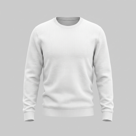 Herren Feinstrick-Pullover mit Rundhalsausschnitt