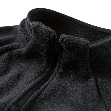 Herren Fleecejacke Thermofleece mit Halbem Reißverschluss