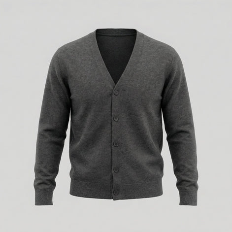 Herren Freizeit V Ausschnitt Cardigan