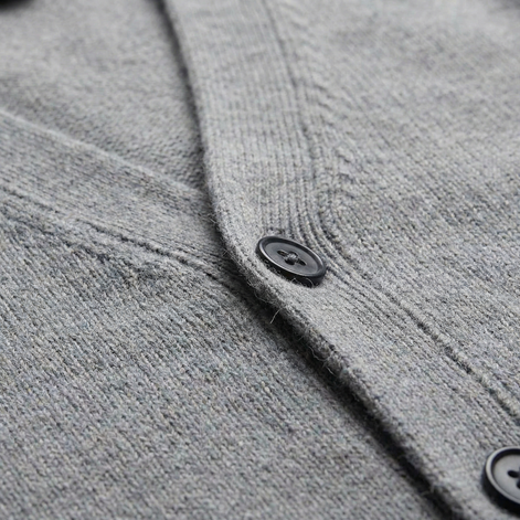 Herren Freizeit V Ausschnitt Cardigan