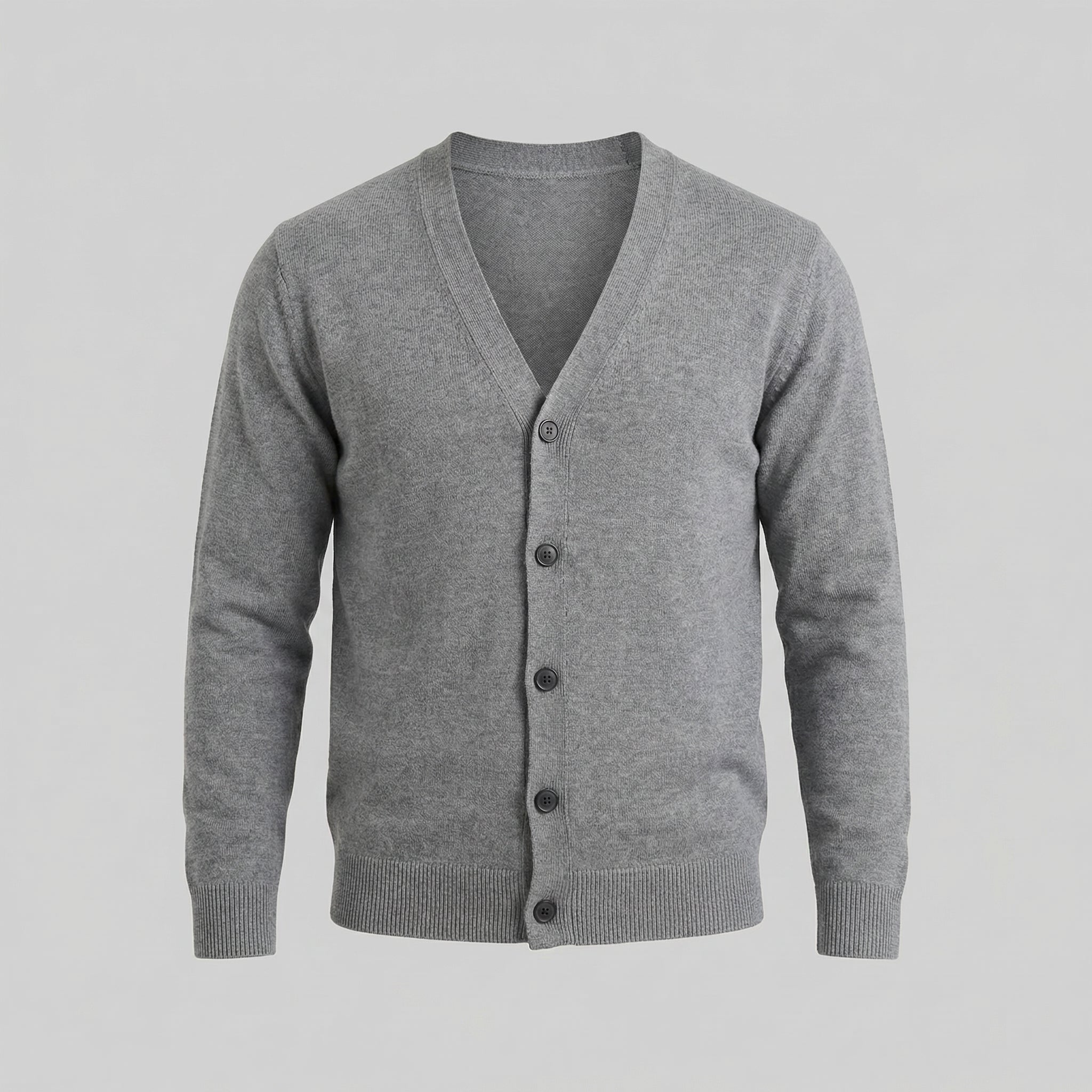 Herren Freizeit V Ausschnitt Cardigan