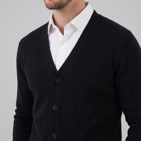 Herren Freizeit V Ausschnitt Cardigan