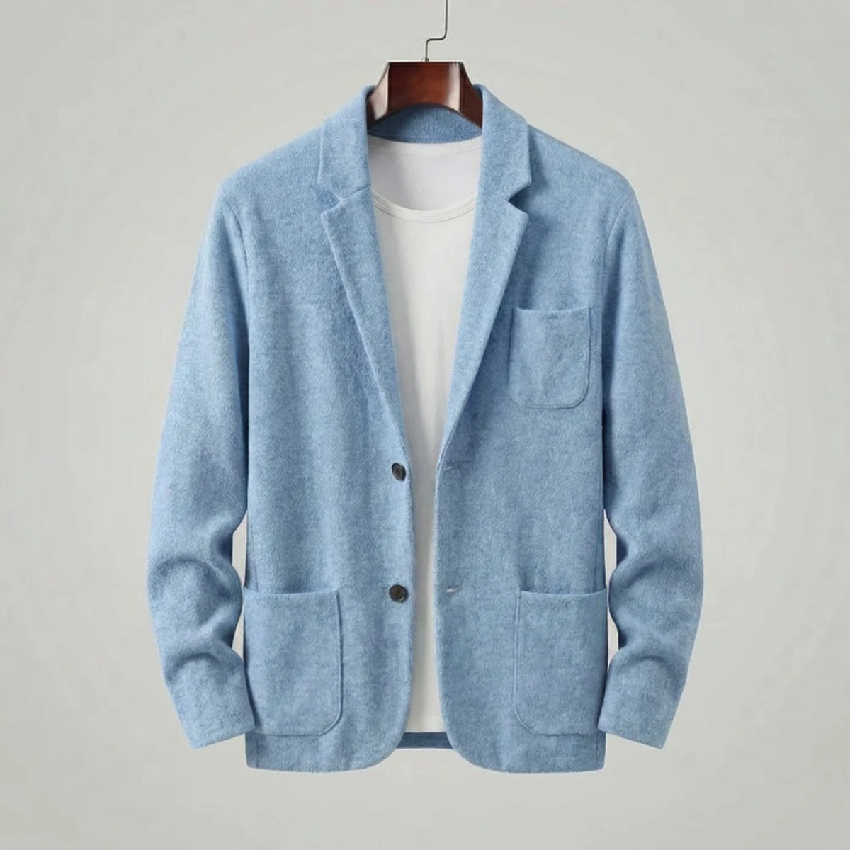 Herren Freizeitjacke Taillierte Passform Modernes Design