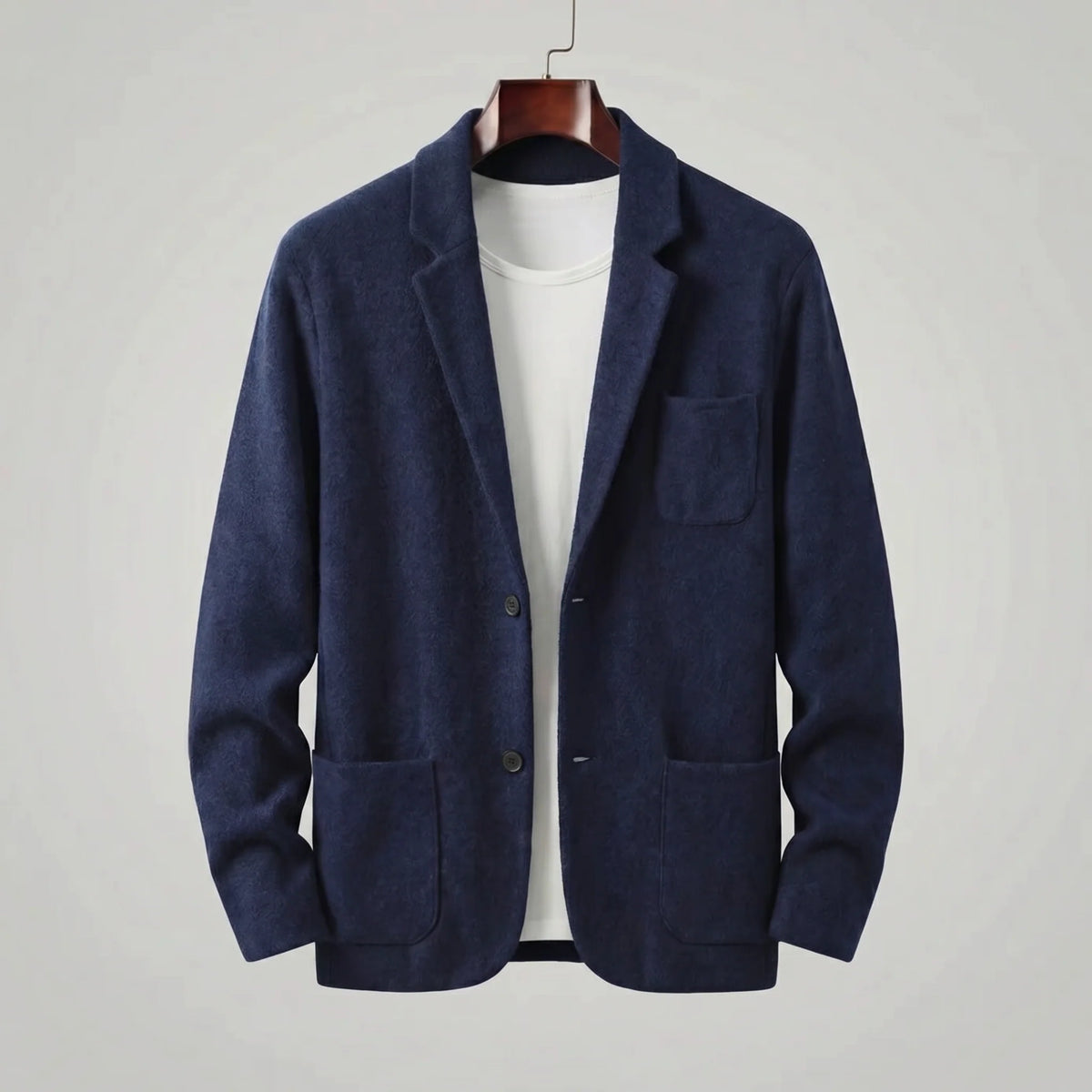 Herren Freizeitjacke Taillierte Passform Modernes Design