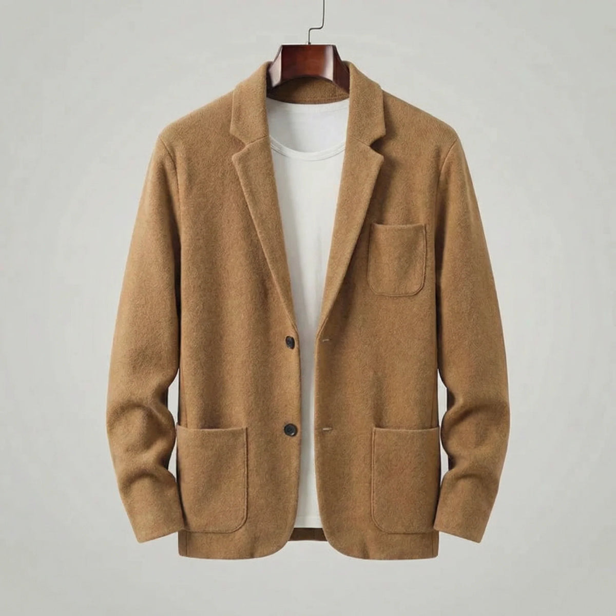 Herren Freizeitjacke Taillierte Passform Modernes Design