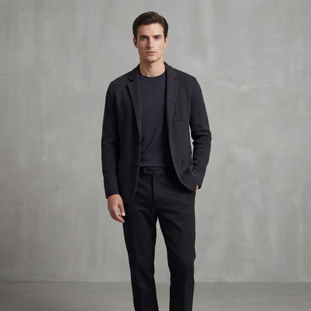 Herren Freizeitjacke Taillierte Passform Modernes Design