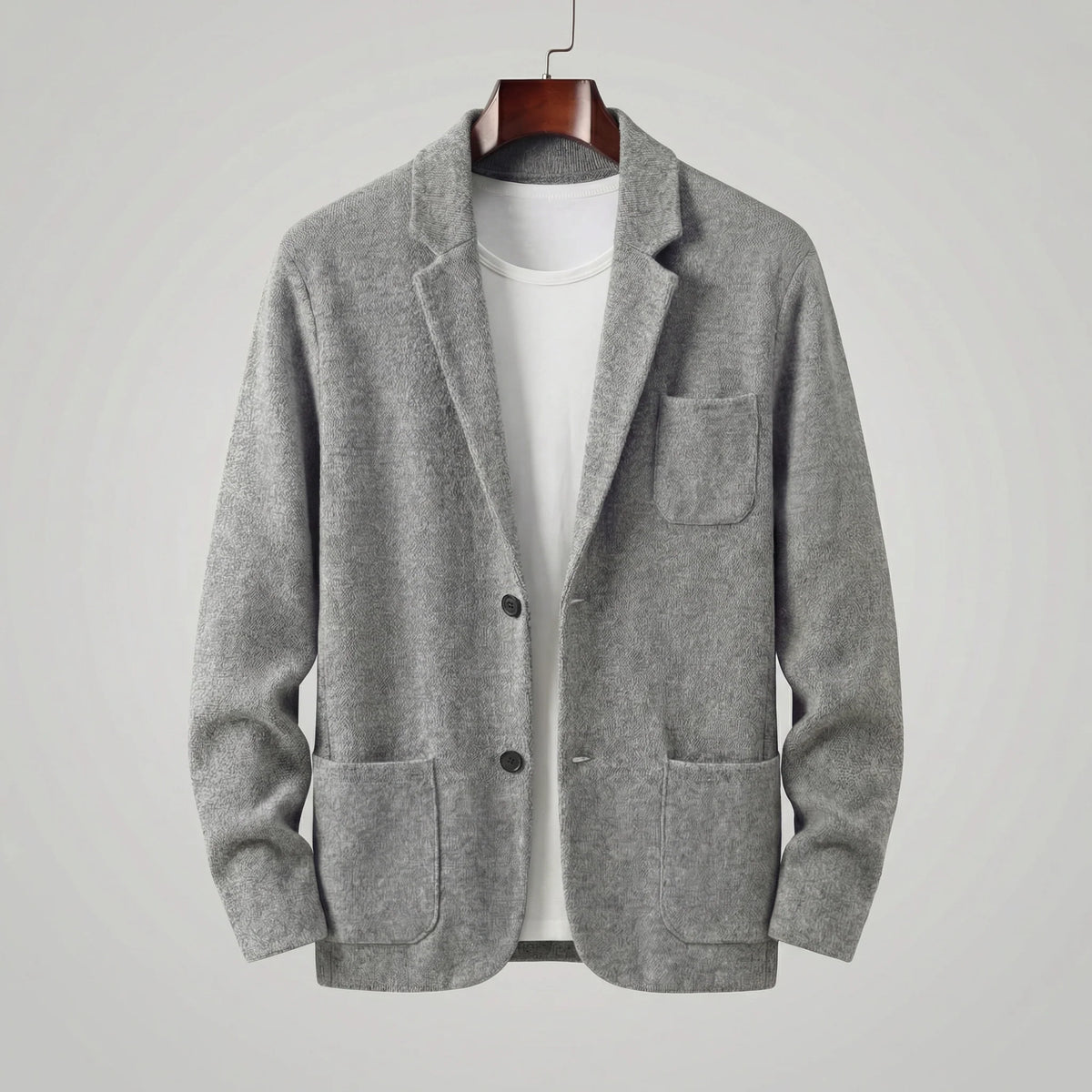 Herren Freizeitjacke Taillierte Passform Modernes Design