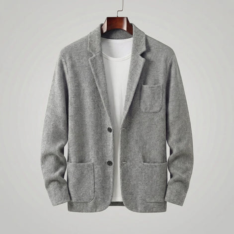 Herren Freizeitjacke Taillierte Passform Modernes Design