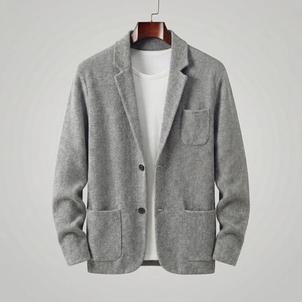 Herren Freizeitjacke Taillierte Passform Modernes Design