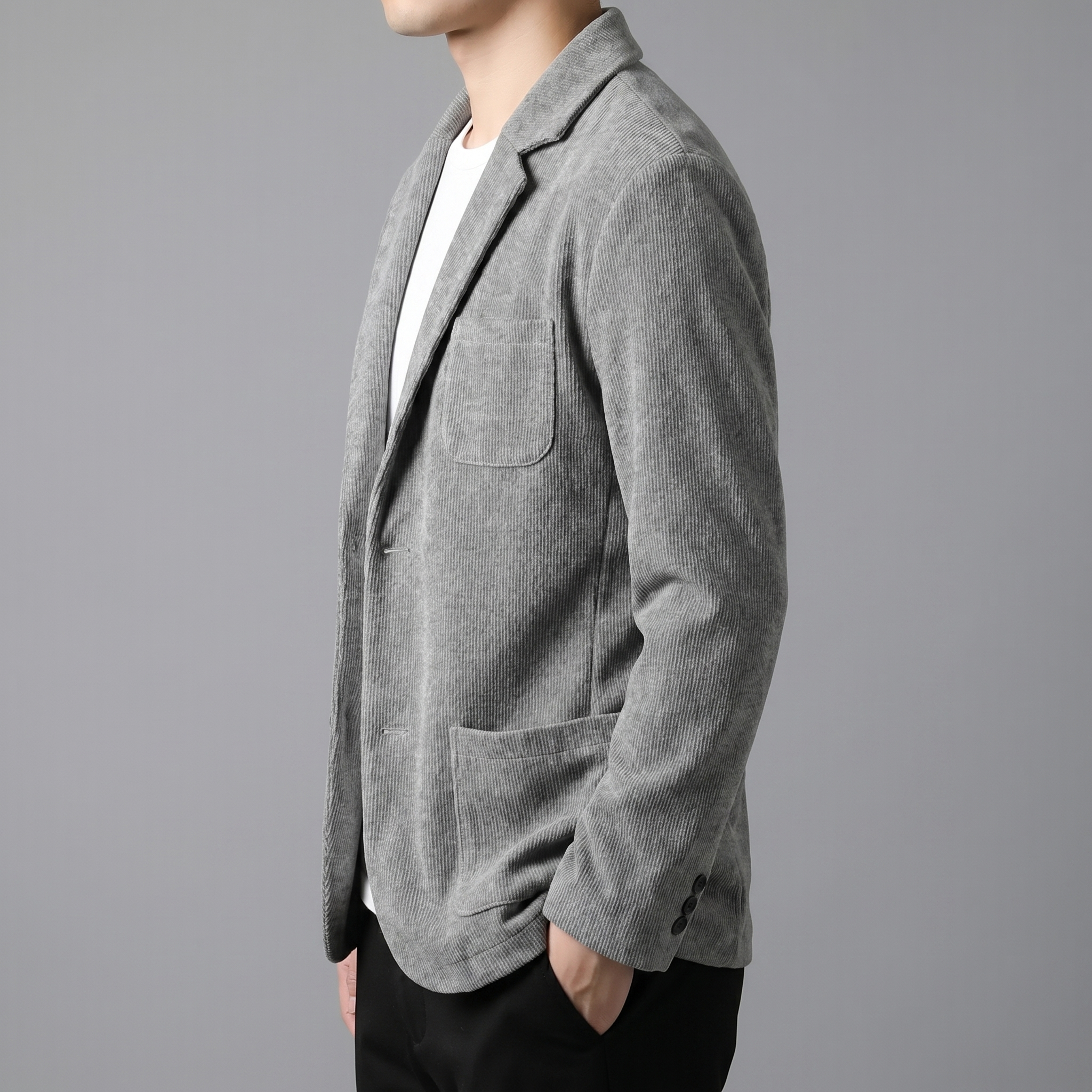 Herren Freizeitjacke in taillierter Passform