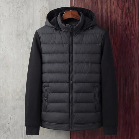 Herren Frühlingsjacke Mit Wattierung Für Freizeitaktivitäten
