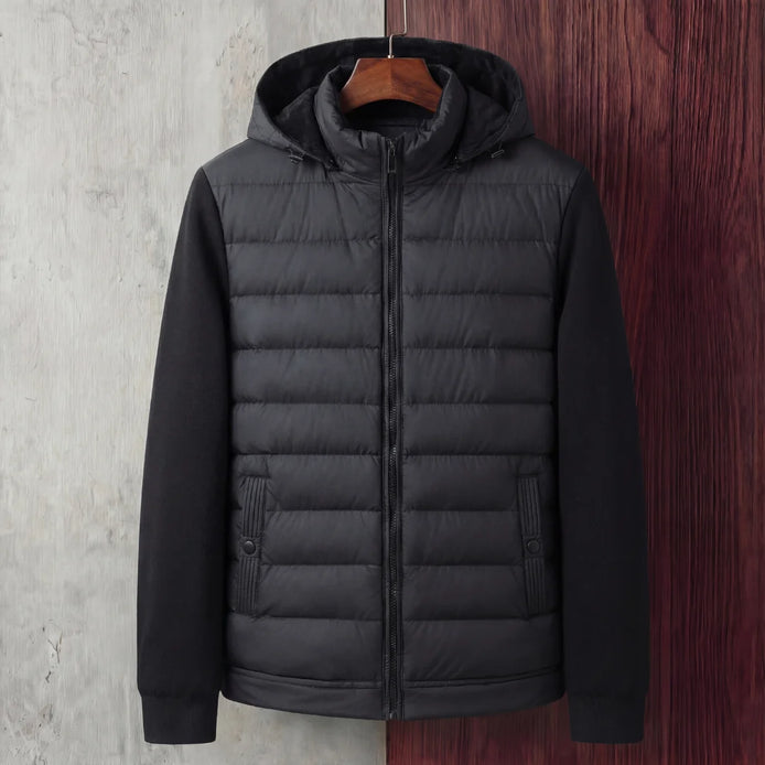 Herren Frühlingsjacke Mit Wattierung Für Freizeitaktivitäten
