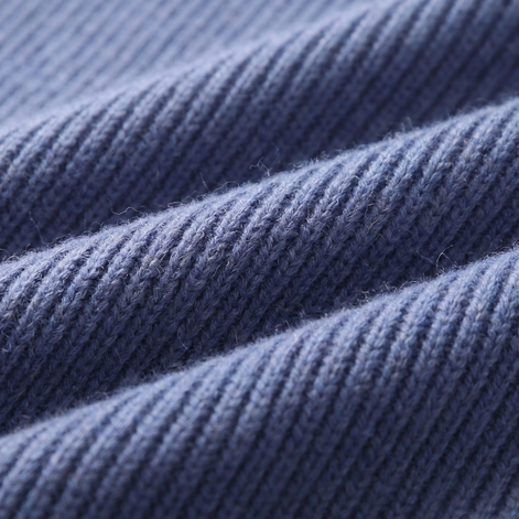 Herren Gerippte Strickjacke aus Wolle